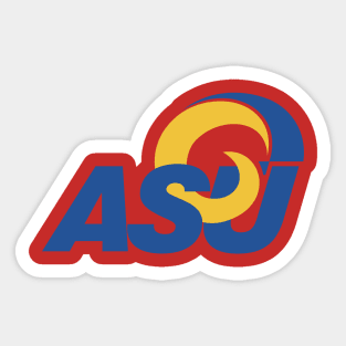 Angelo State Sticker